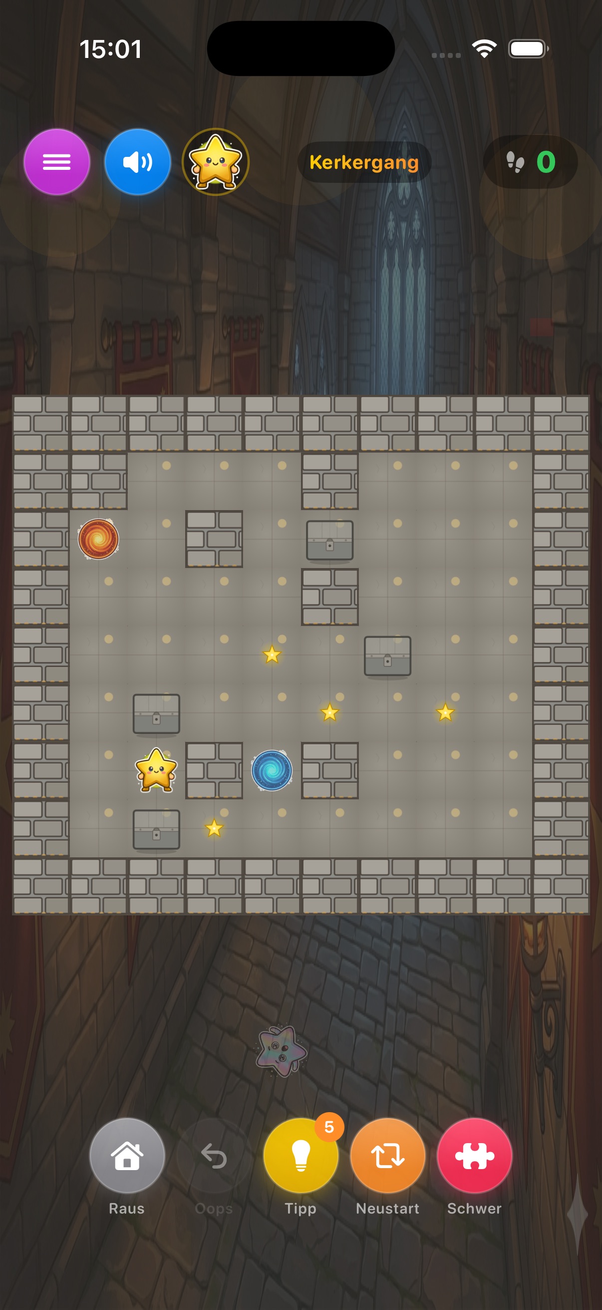 Gameplay von Jonah's Turn
